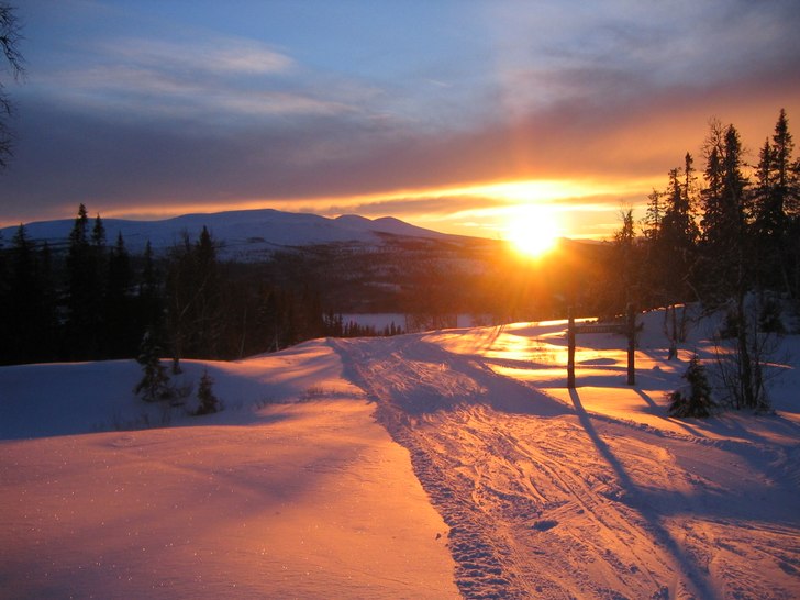 Första gången Äventyret öppnas för säsongen,. Foto: Daniel Rapp.