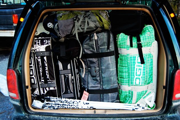 Åkare: Packed Van, Whistler, BC.