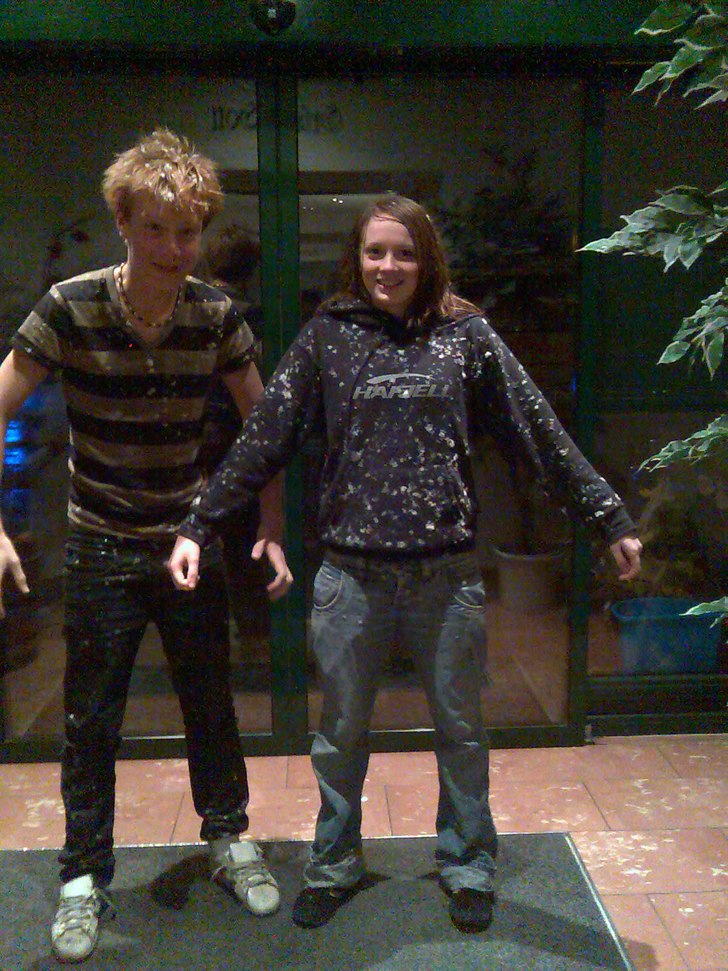 anton jag tycker vi ser små ut, uuu.
Iofs var de. Foto: perraplutt.