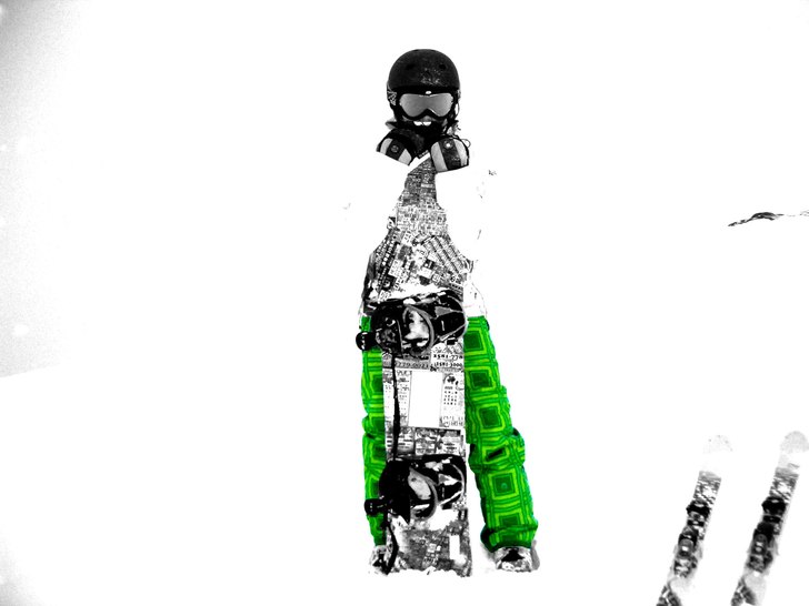 Något photoshopad, men rätt bra tycker jag ;). Foto: Jennie Olofsson. Åkare: Madeleine Landenmark (Jag).