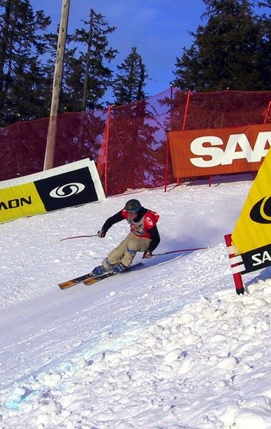 Tomas Andersson på väg mot seger, Saab Crossmax . Foto: Johan Åkesson. Åkare: Tomas Andersson.