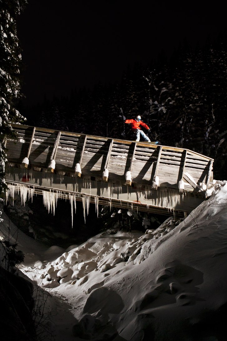 Detta är nog mitt hitintills bästa spot jag fota. Foto: Niclas Magnusson. Åkare: Samuel Christensson.
