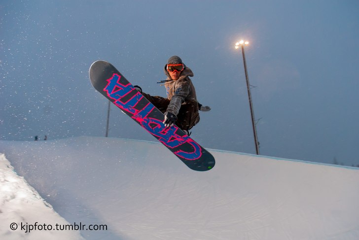 Under Vo-shop.se halfpipe tävling!. Foto: Patrik Löfgren.