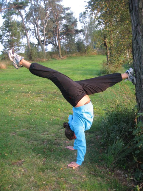I väntan på grillen .... Foto: Sandra Candell. Åkare: erika pehrsson.