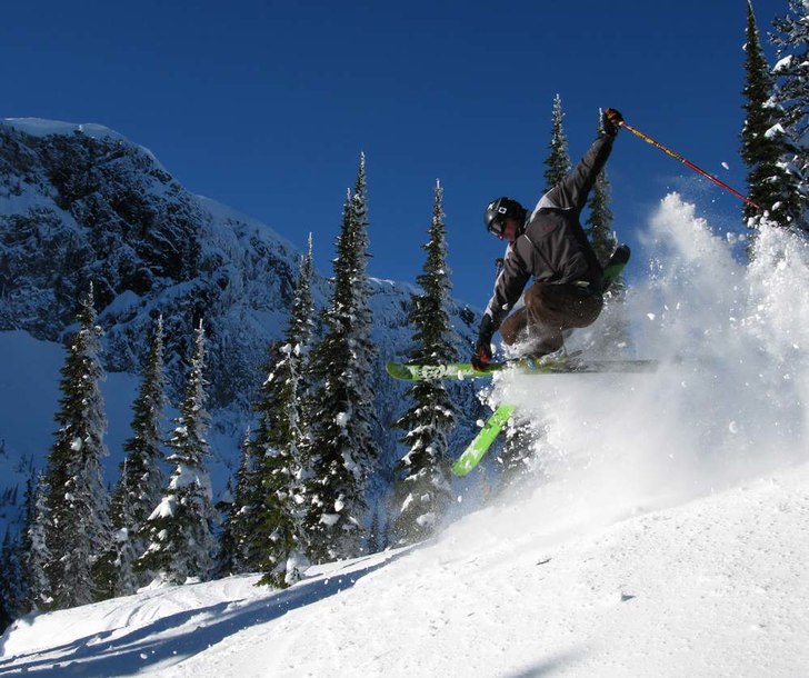 Härligt väder, härlig snö.. Foto: Fredrik Åkesson. Åkare: Joacim Torkelson.