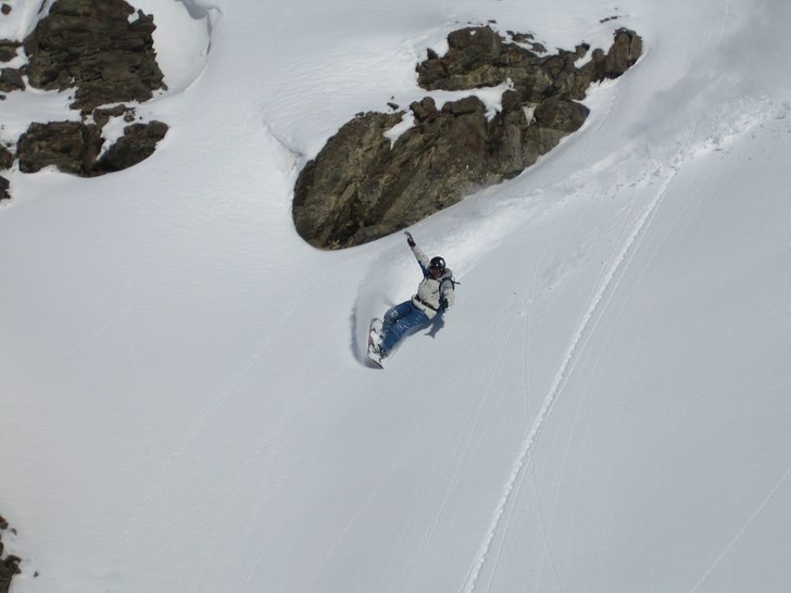 Fin dag i Dizin. Foto: Erik Made. Åkare: Tor Made.