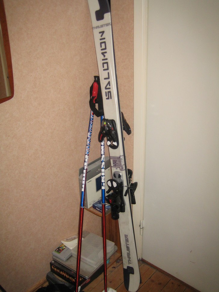 Mina skidor
:). Foto: Jag!. Åkare: Salomon.