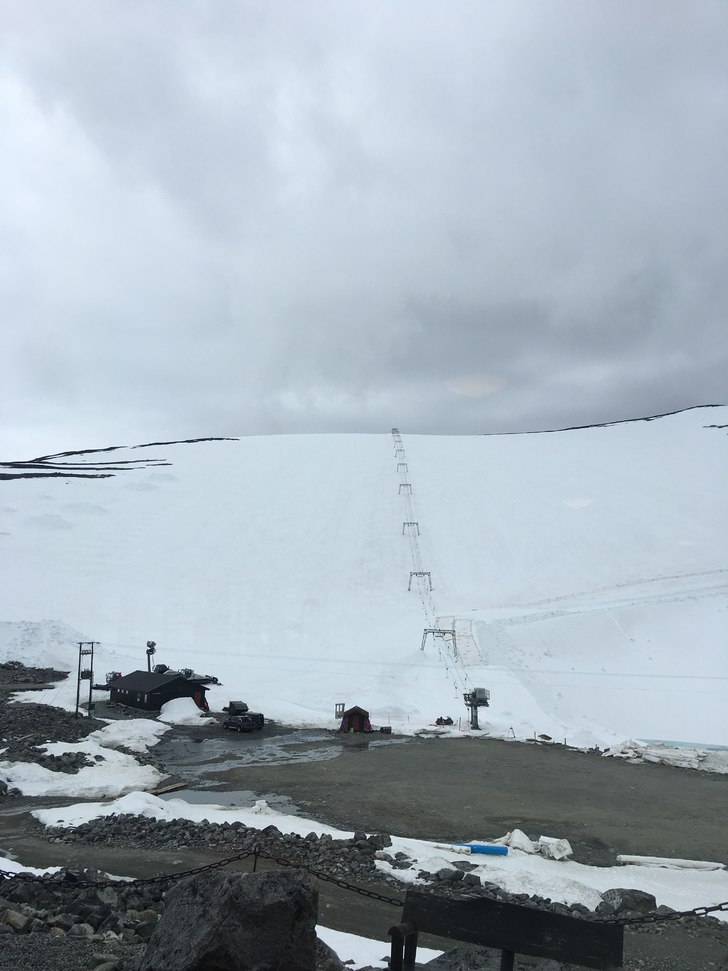 Slush og fint
Slush og fint i anlegget i dag. 4 ho.