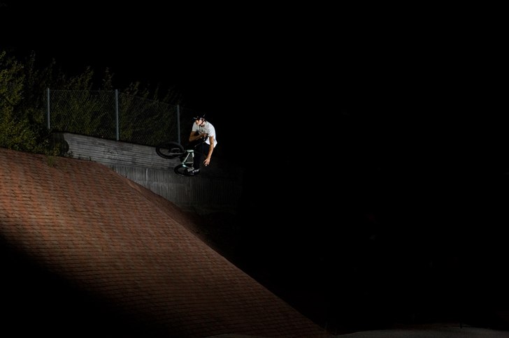 Enkelt och stilrent var ledordet i den här bilden. Foto: Mats Kahlström. Åkare: Jens Kahlström.