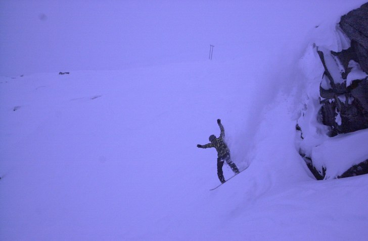 Droppa gruvan. Foto: Lena Jönsson. Åkare: Jag.