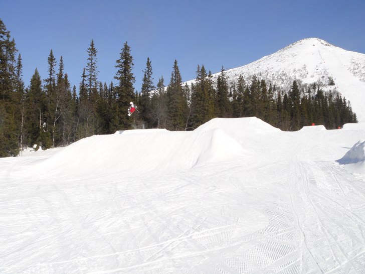 Monoski. Foto: Johan wadsten. Åkare: Marcus wadsten.