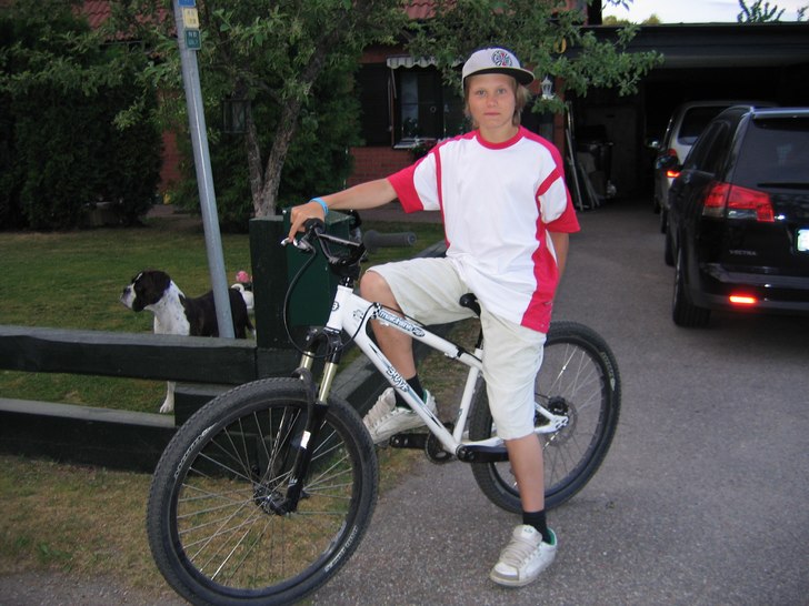 Foto: pappa. Åkare: jag;P.