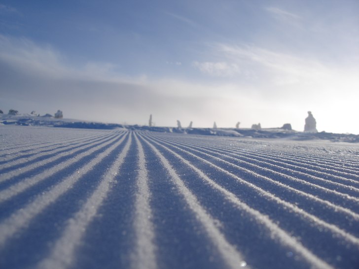En härlig vinterdag i Hundfjället.. Foto: Martin Koitrand.