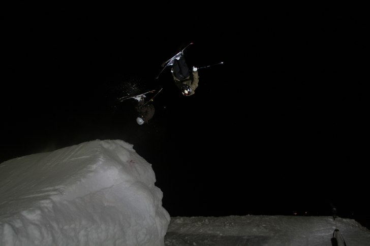 "Double" front . Foto: petter persson. Åkare: jag och jesper.