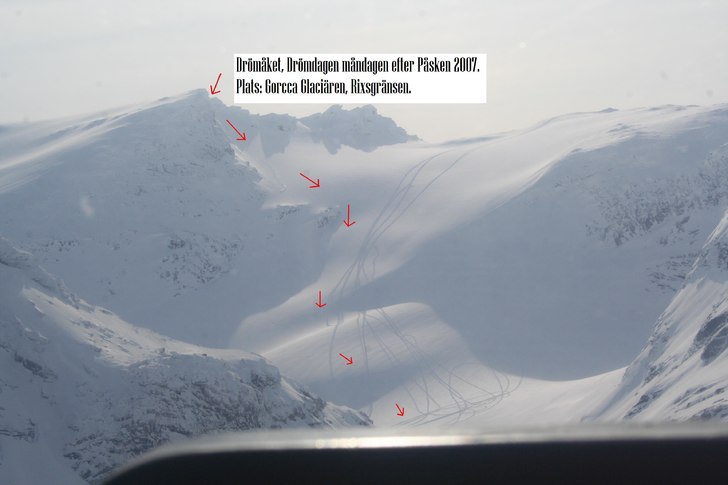 Måndagen efter Påsk 2007 får vi äntligen lyfta. Foto: Johan Pettersson.