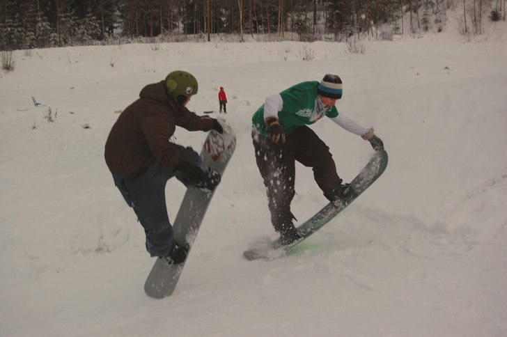 Foto: Joni Uunila. Åkare: Jonathan Björkskog, Tony Enlund.