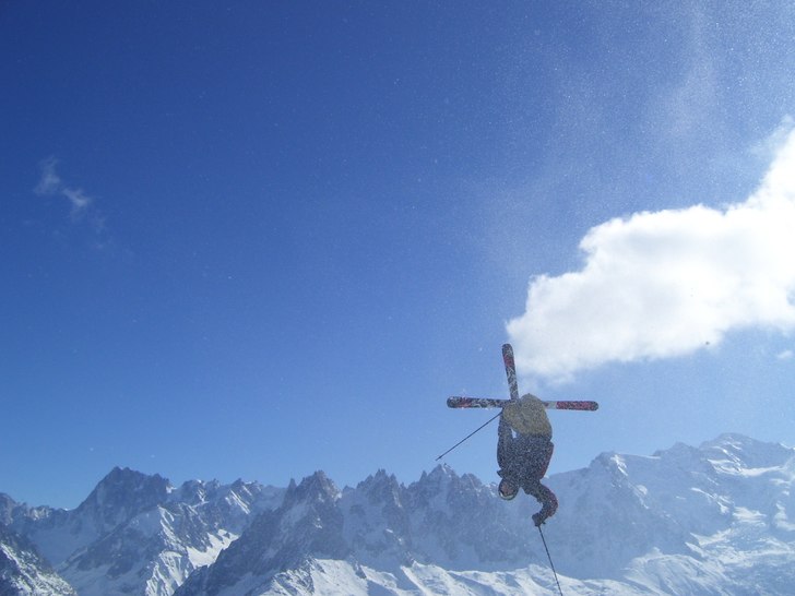 upp-och ner i BC. Foto: Dennis von Andersson. Åkare: moi.