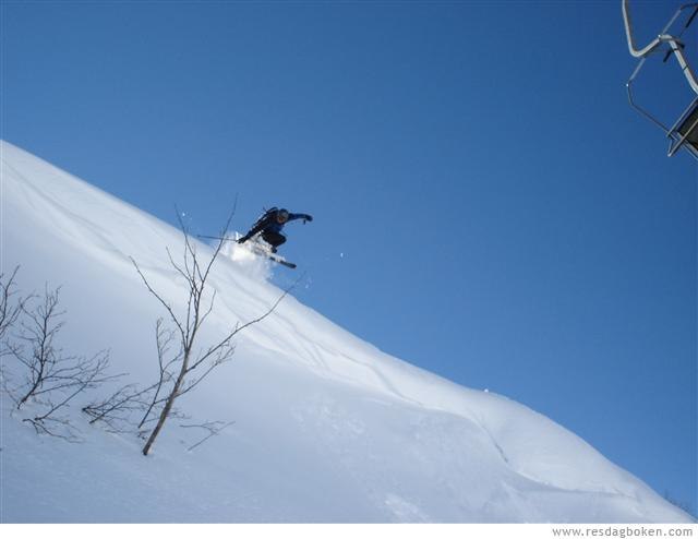 Allt var bra och inget var dåligt den här dagen.. Foto: Erik Wahnström. Åkare: Mats Hellström.
