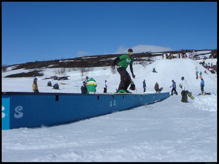 30 meters igen, riktigt skön!. Foto: Micke. Åkare: Johan Berglund.
