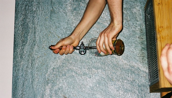 På after skin i Champoluc kan man ha en egen tapp. Foto: Nicklas Bengtsson.