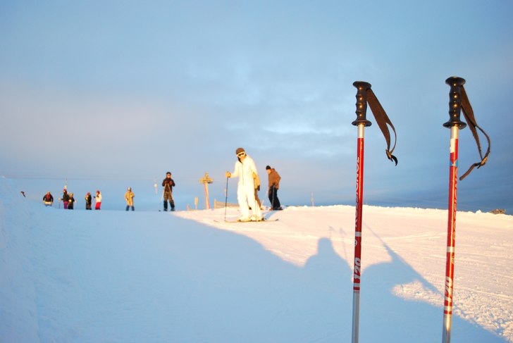 På toppen.. Foto: Björn Lindqvist.
