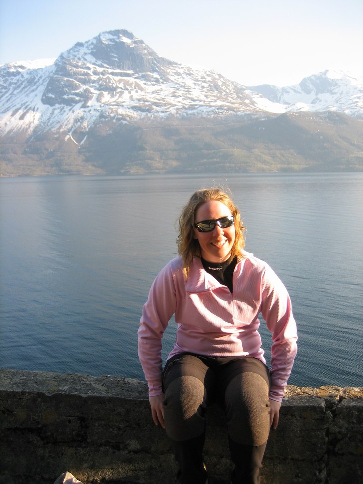 I lervik å klättrar, här är jag med töttan i . Foto: Sara Fabrisius. Åkare: Jag.