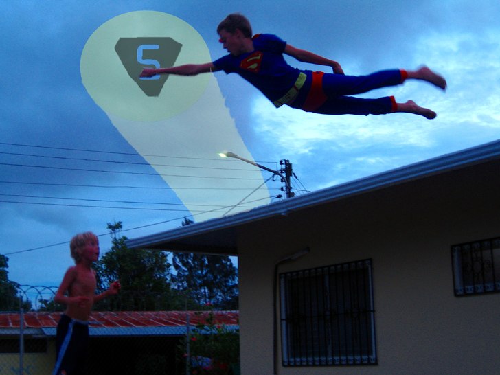 Skulle ta kort på natt himlen då superman flög . Foto: markus bäckman. Åkare: JGS.