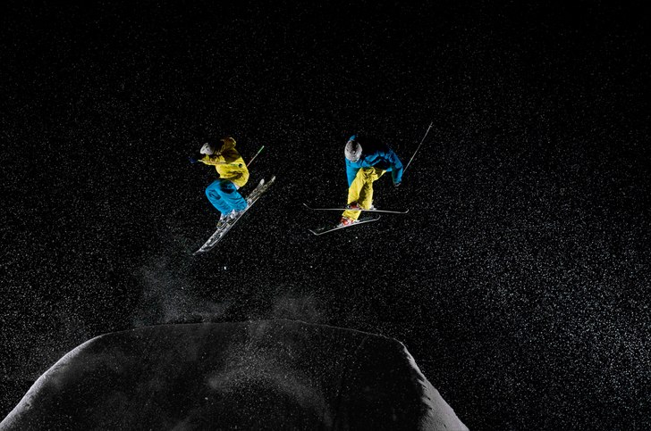 Foto: Oskar Bakke. Åkare: Matthias Karthäuser och Hugo Ljungquist.