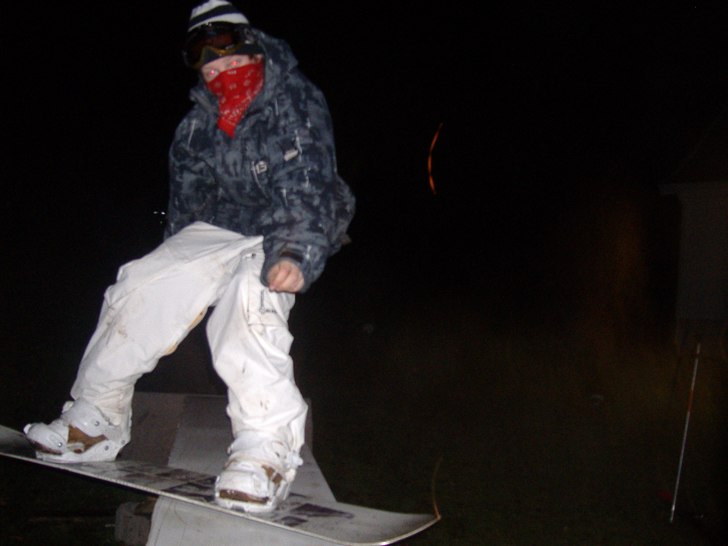 bs boardslide.
. Foto: bjørn kjelby. Åkare: Fredrik bentsen.