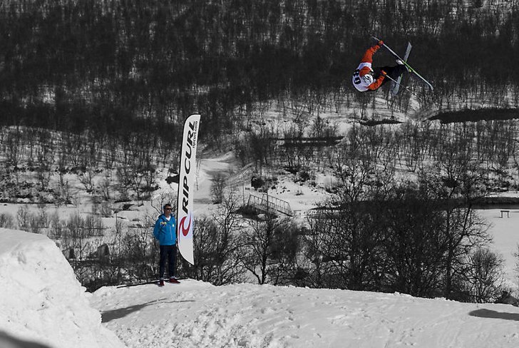 Piststilen. Foto: Daniel Rönnbäck. Åkare: Erik Sundström.