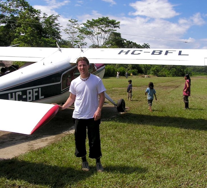 4 dagar i Amazonas. Åkare: Helio Courier.