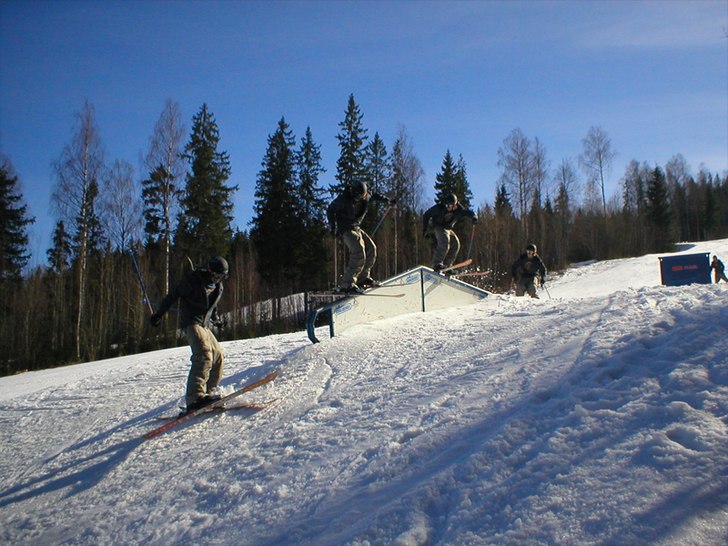 up down i kungsberget. Foto: Calle P. Åkare: Victor K.