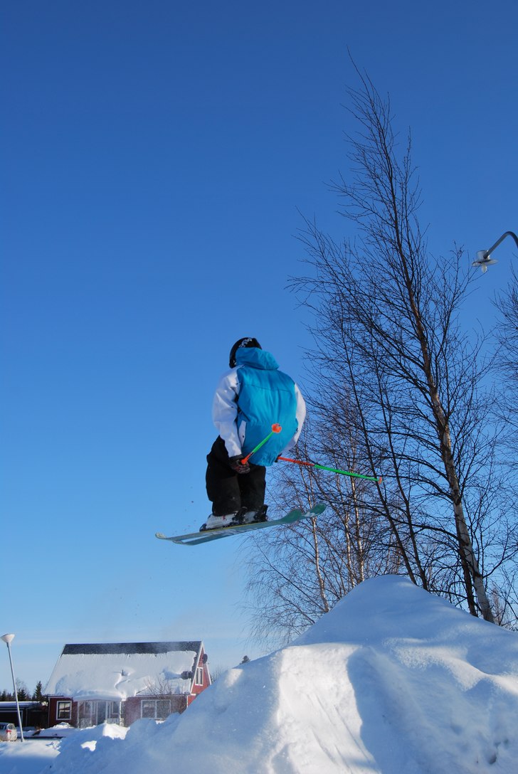 Inget specielt trick men endå en skön bild. Foto: Tommie Johansson. Åkare: Filip Berggren.