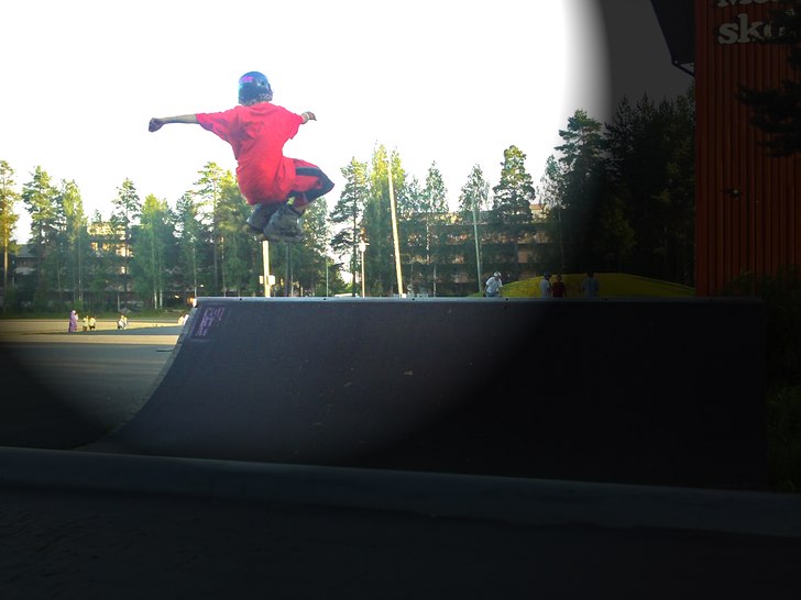 EN pheet zerospin. Foto: jesper kågtröm . Åkare: ludwigforsgren (jag.