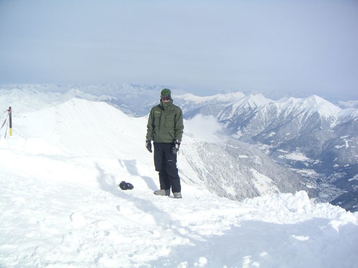 30cm puder, sol, vindstilla, avslutningsdag och en. Foto: Anders Nilsson. Åkare: Daniel Berglund.