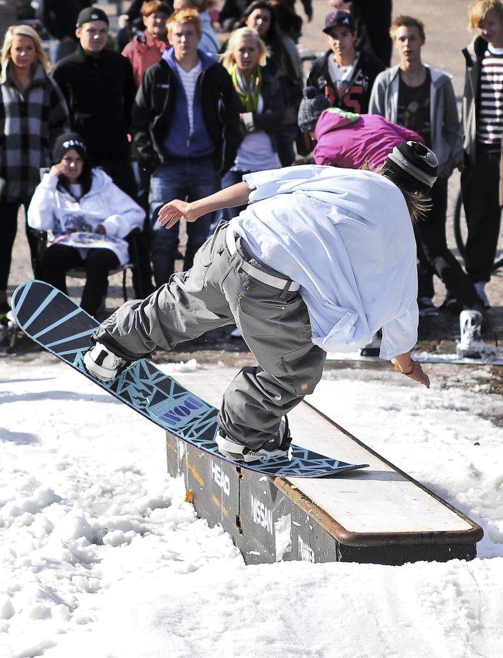 Tailpress som heter duga!. Foto: Emil Rydell. Åkare: Pelle Renström.