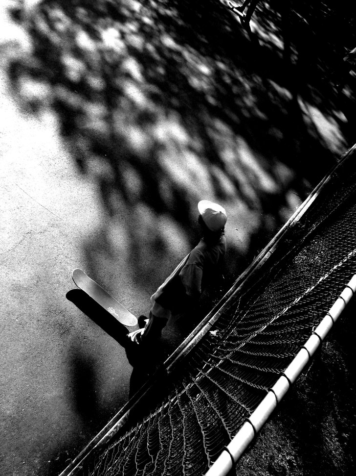 Johnny Macaronny's chillin'. Foto: Nicke Jacobsson. Åkare: John Björkroos.