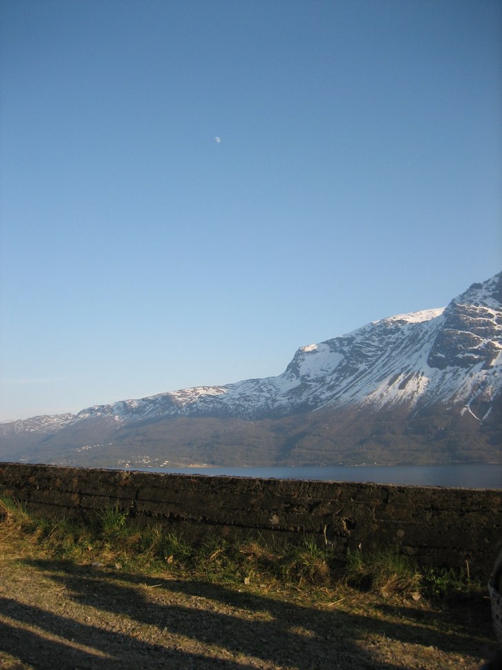 En helt underbar kväll vid fjorden. Foto: Emma Karvonen.
