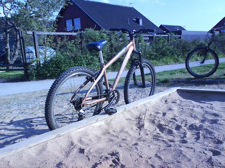 Foto: min cykel här också :D.