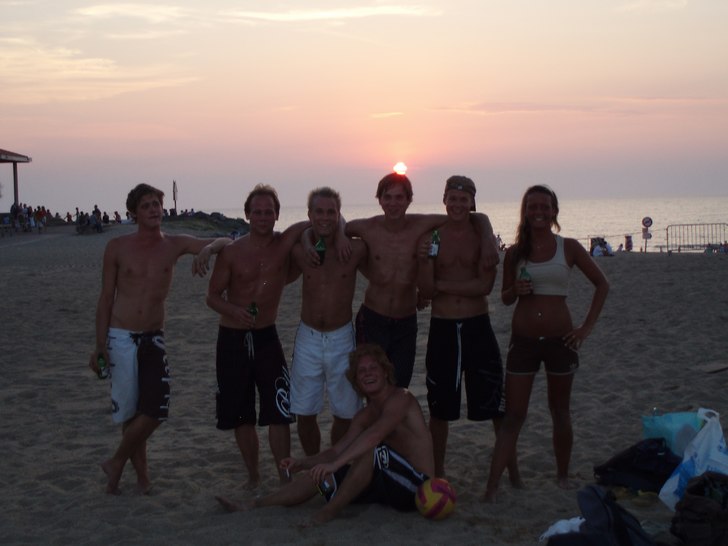 Camping gänget! . Foto: Jocke Ahlgren. Åkare: Erik, Macke, Emil, Sö, Jag, Sara och Hampus.