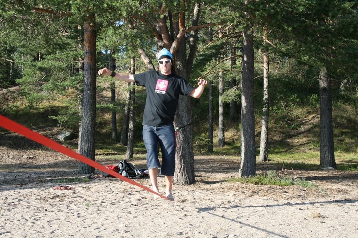 Åkare: Micke Roos.