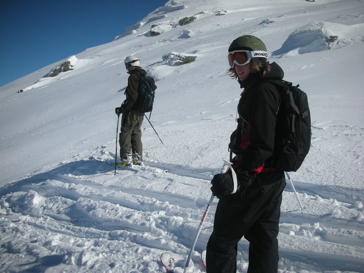 Inför ännu en repa i Norden. Foto: Björn Västervik. Åkare: Johan Västervik och Jonas Körner.
