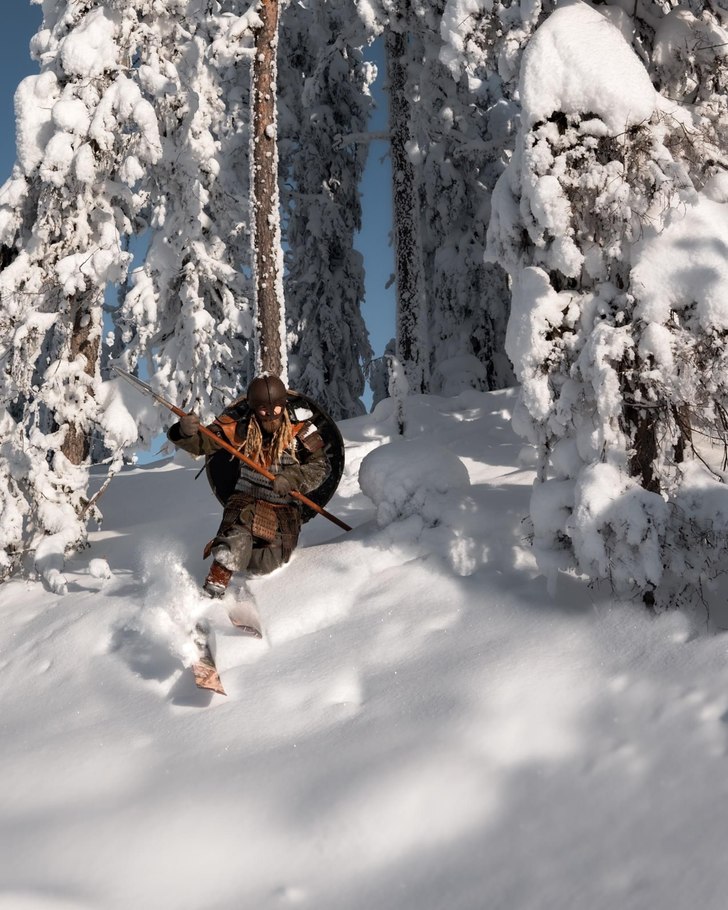Vikingskiing Jämtland 
Åkare Henrik Norin 
Fot.