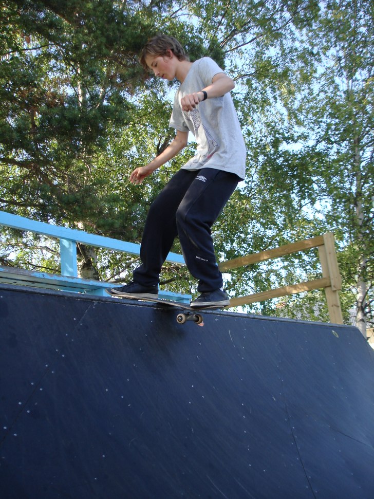 Rock to fakie. Foto: Viktor rutqvist. Åkare: Marcus nordström.