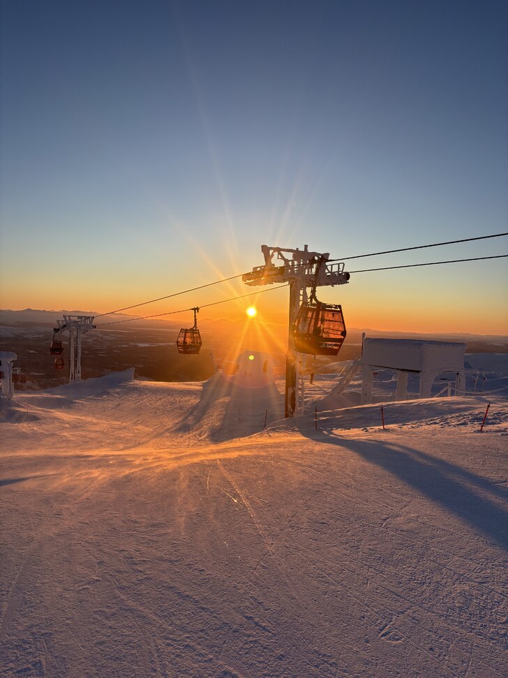 Åreskutan, riktigt bra väder. Bilden tagen V,7.