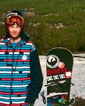 Slushy shred. Foto: David Ericsson. Åkare: Marcus Moberg.