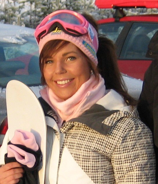 Vi drog över till Trysil och åkte, då backarna . Foto: Alexandra. Åkare: Lilla jag! :).