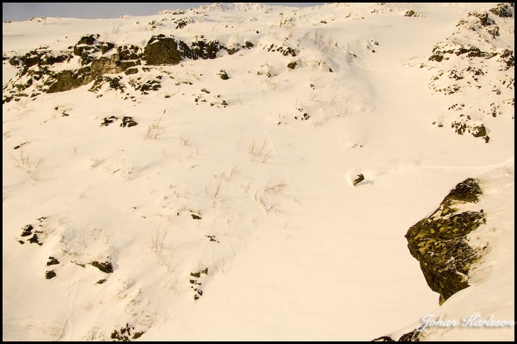 Belöningen för efter att ha hikat upp andra gån. Foto: Johan Karlsson.