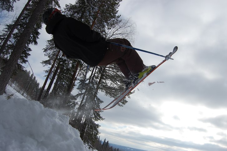 Foto: Oscar Landström. Åkare: Viktor Fahlesson.