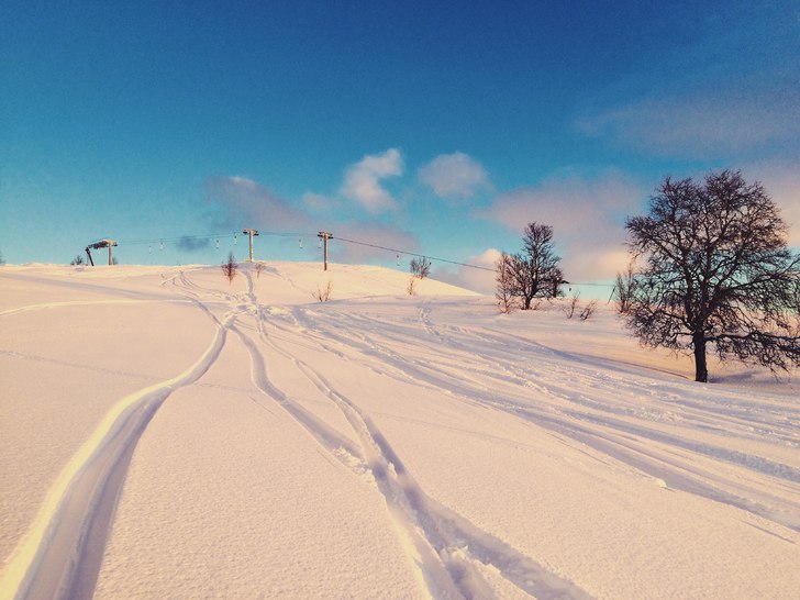De deilige forholdene fortsetter!
Sola skinner for.